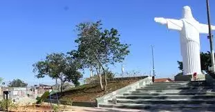 Foto do cristo do Barreiro