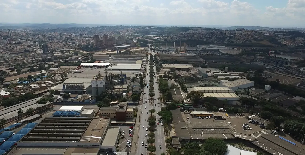 guarda moveis bairro cidade Industrial Contagem: Foto de cima do bairro