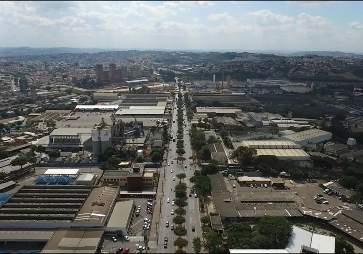 guarda moveis bairro cidade Industrial Contagem: Foto de cima do bairro