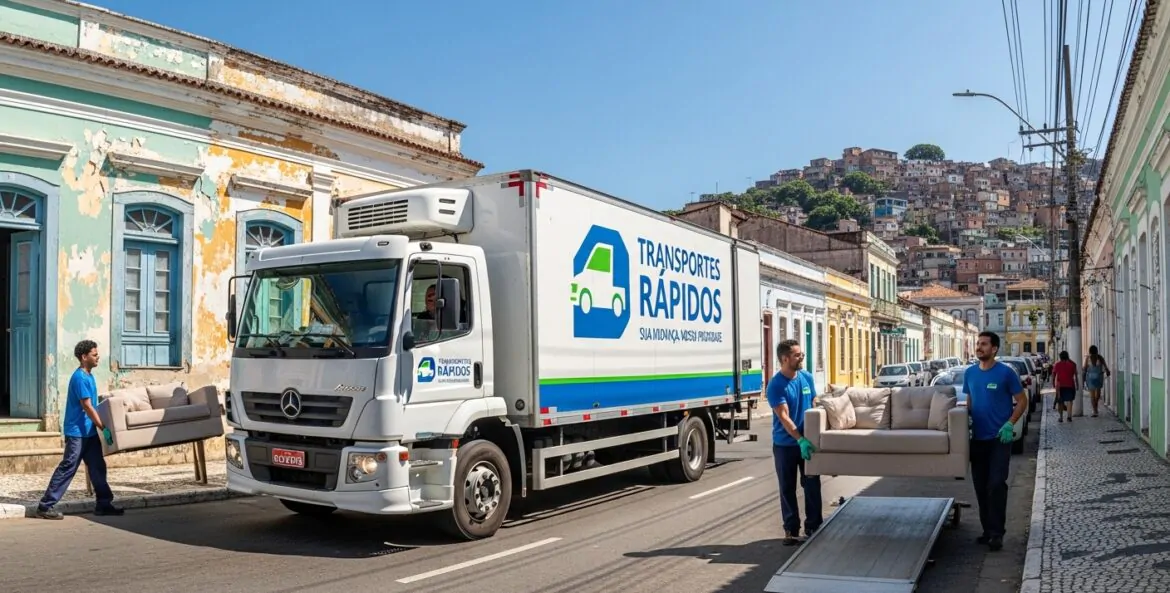 cotação de mudança