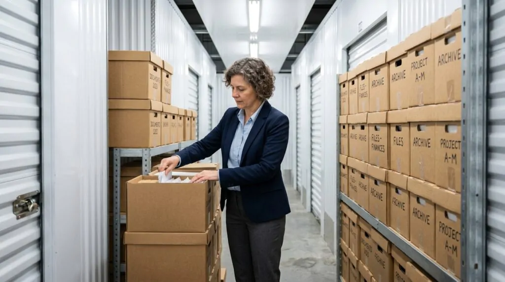 como arquivar documentos físicos