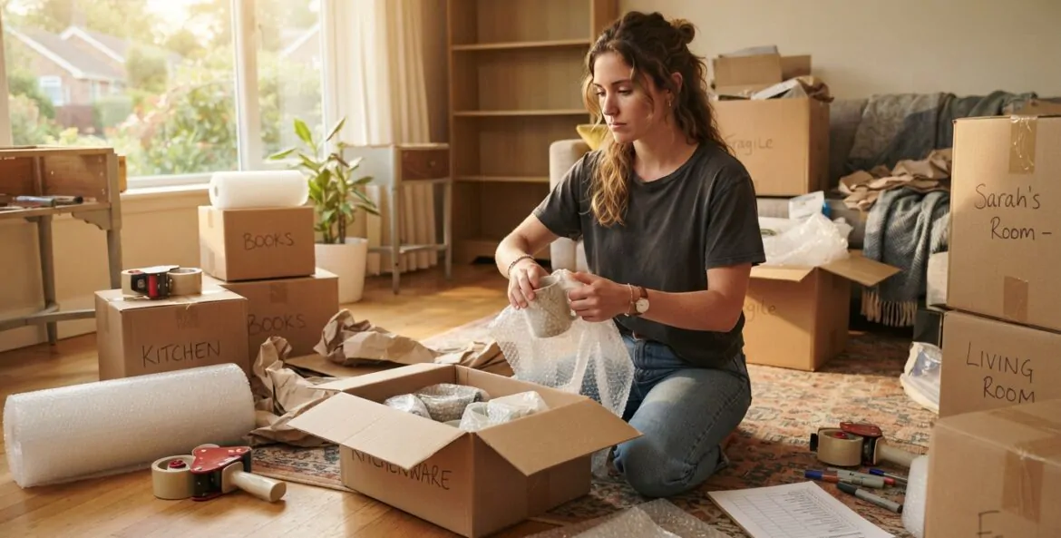 Como organizar uma mudança de casa